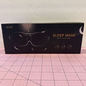 MZOO Luxury Sleep Eye Mask for Side Sleepers, Men & Women, Zero Eye Pressure, 3D